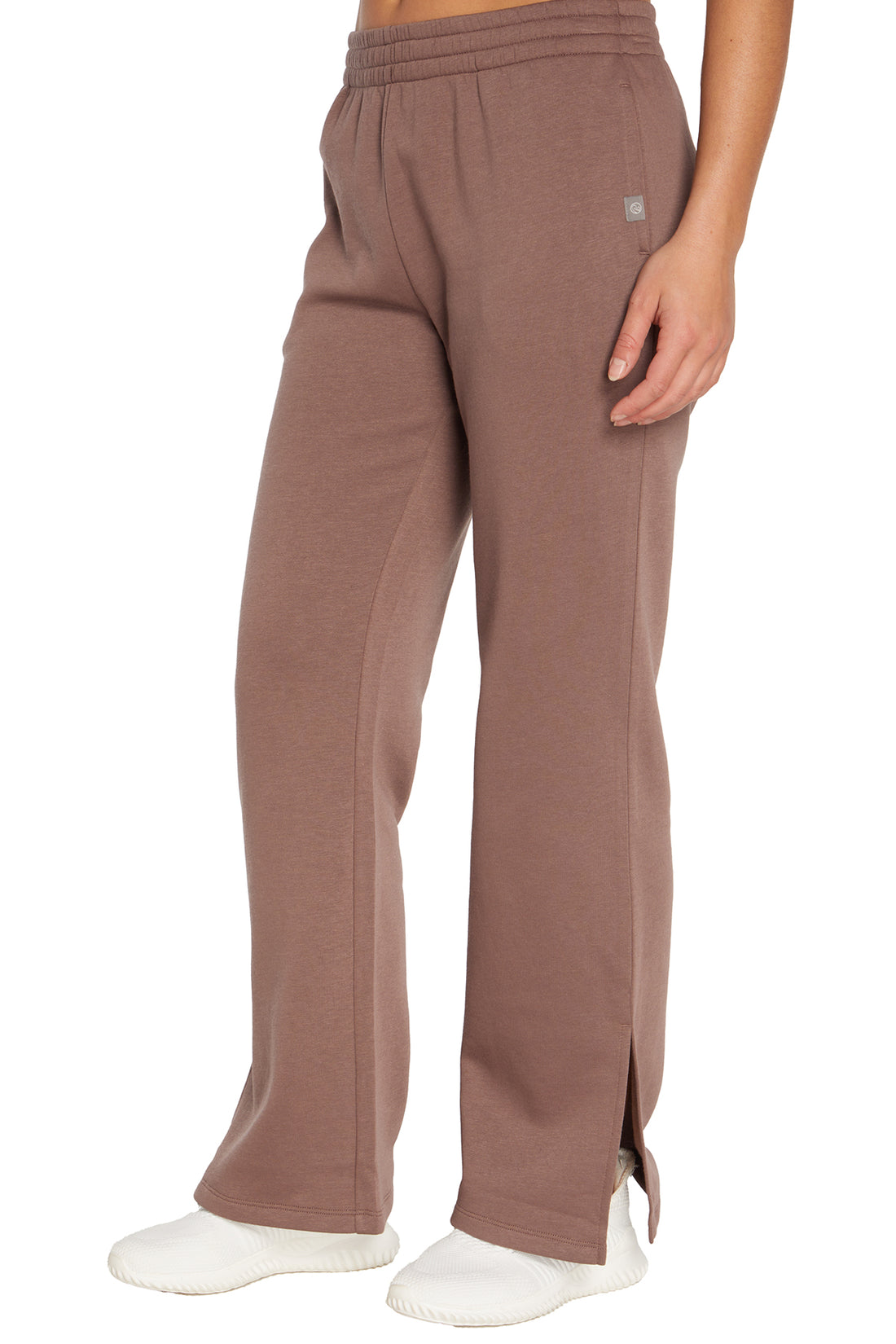 Kensley Slit Pant (Peppercorn)