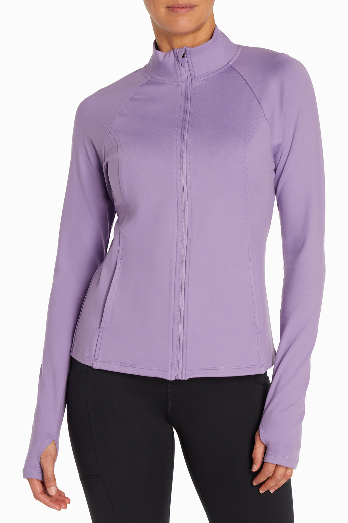 Essential Yoga Jacket (Chalk Violet)