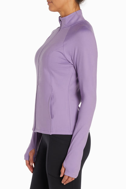 Essential Yoga Jacket (Chalk Violet)