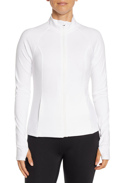 Essential Yoga Jacket (White)