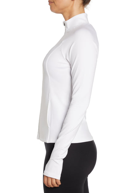 Essential Yoga Jacket (White)