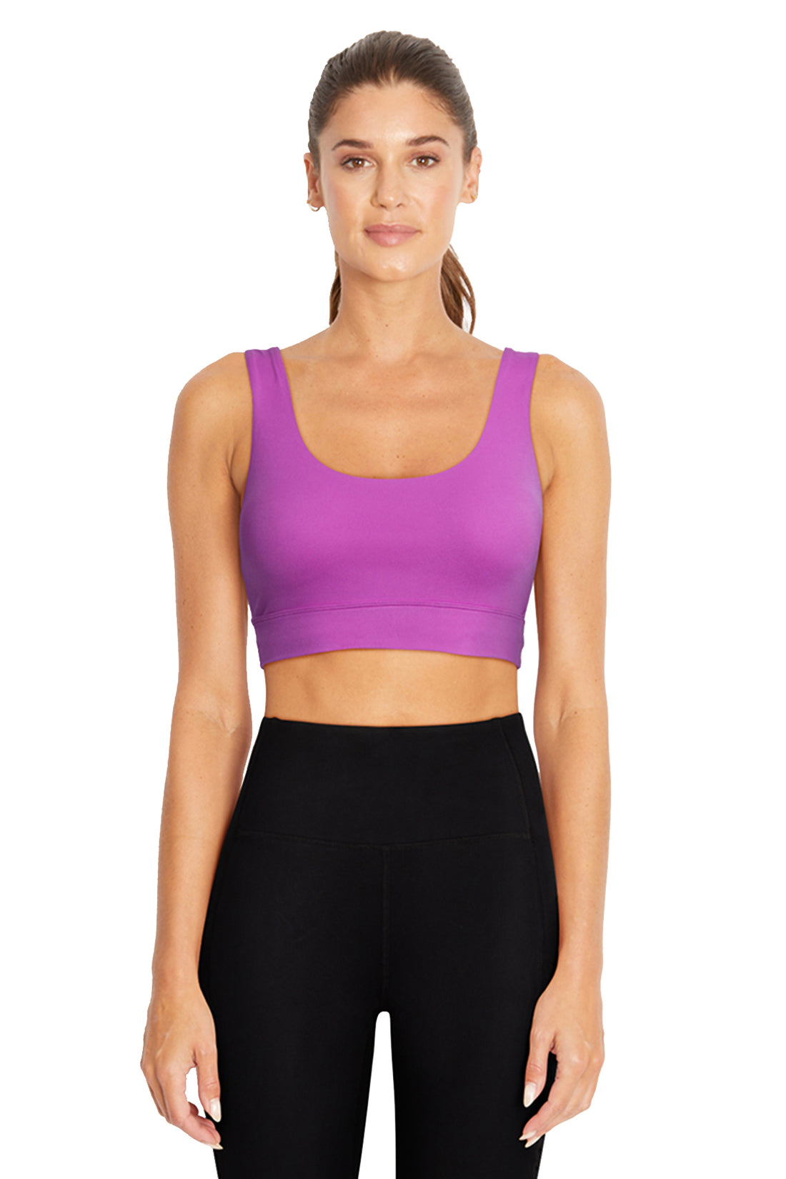 Buy online Black Solid Hosery Sports Bra from lingerie for Women by Elina  for ₹309 at 38% off