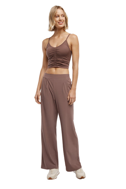 31&quot; Anaya Wide Leg Pant (Peppercorn)