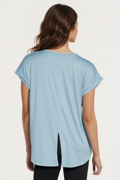 Mara Short Sleeve (Ashley Blue)