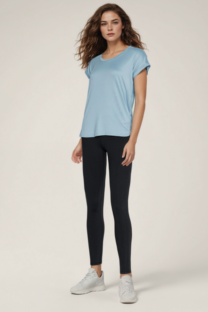 Mara Short Sleeve (Ashley Blue)