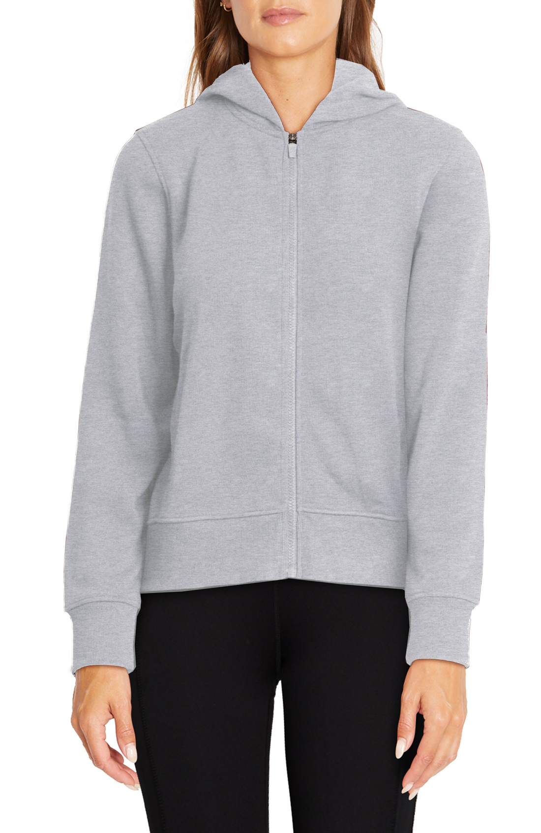 Sofie Hoodie Jacket (Heather Grey)