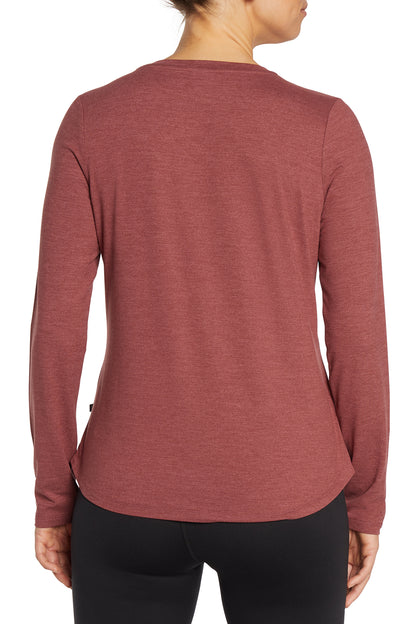 Susan Long Sleeve Top (H. Zinfandel)