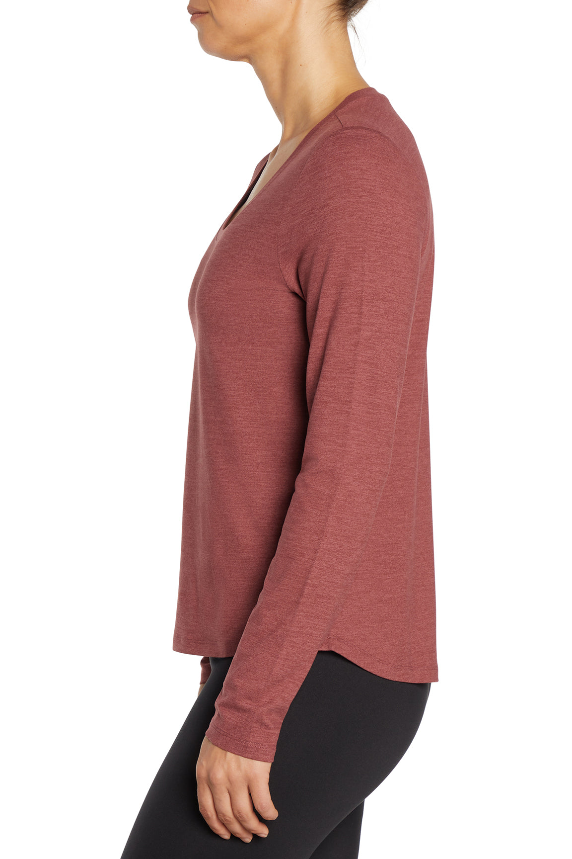 Susan Long Sleeve Top (H. Zinfandel)