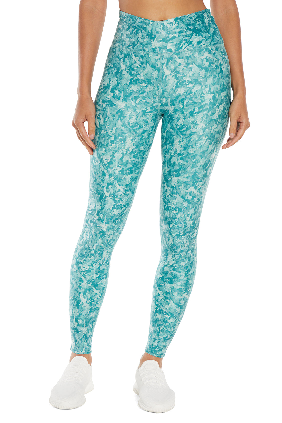 Lotus Zen Long Legging (Deep Jungle Mosaic Mix)