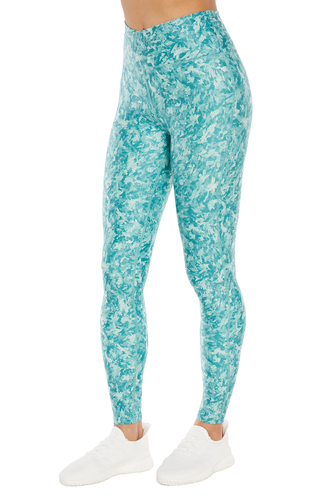 Lotus Zen Long Legging (Deep Jungle Mosaic Mix)