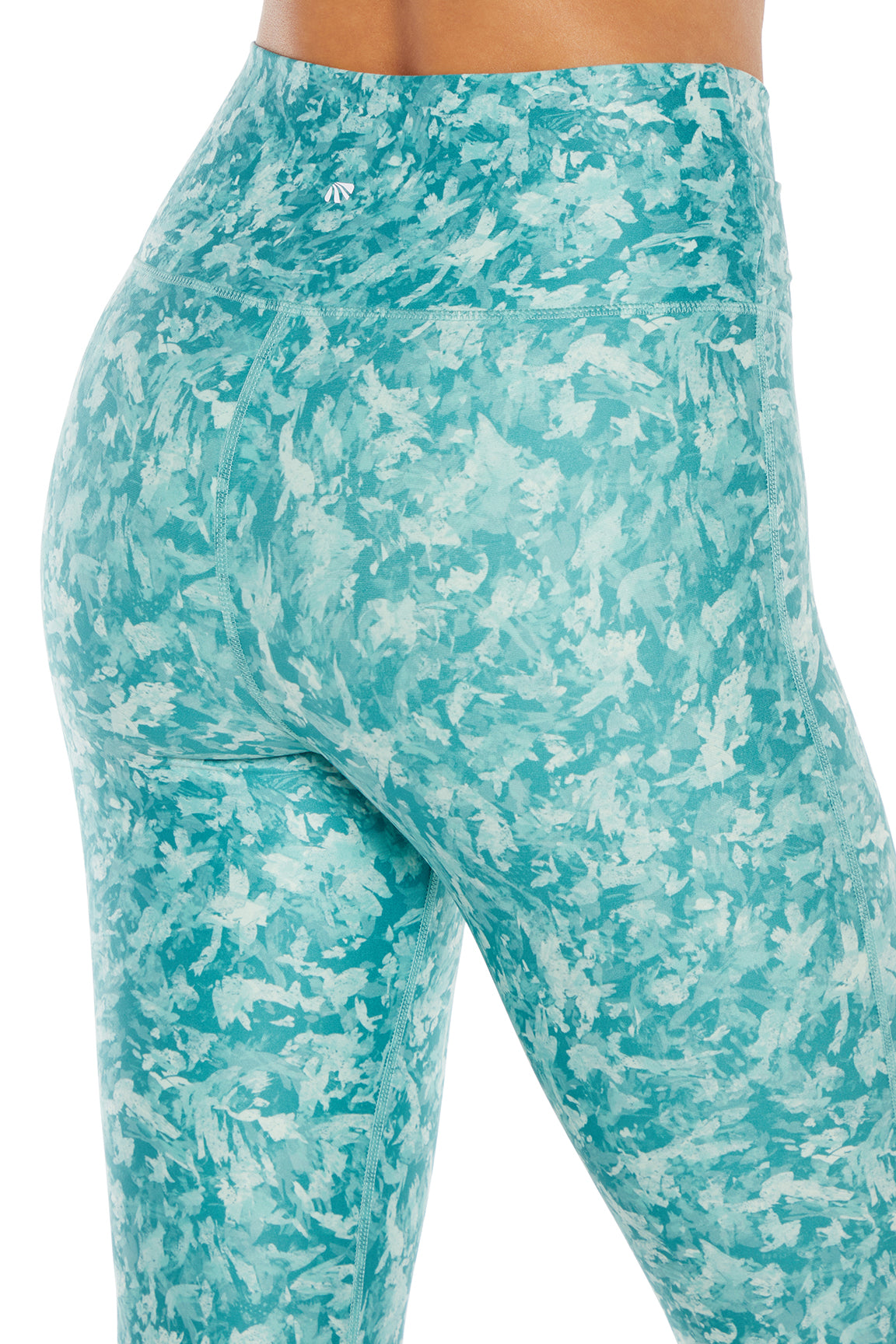 Lotus Zen Long Legging (Deep Jungle Mosaic Mix)