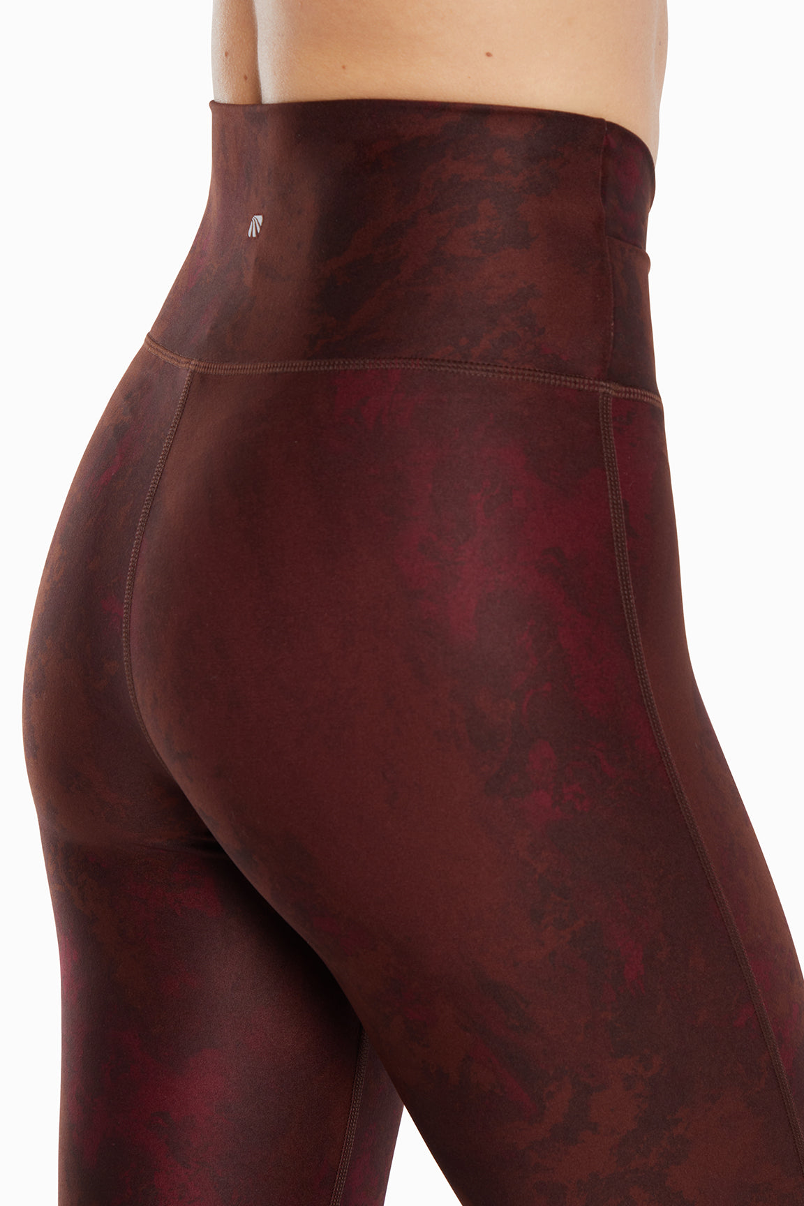 Lotus Zen Long Legging (Zinfandel Textured Wash)