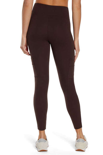 Travel Legging (Chocolate Plum)