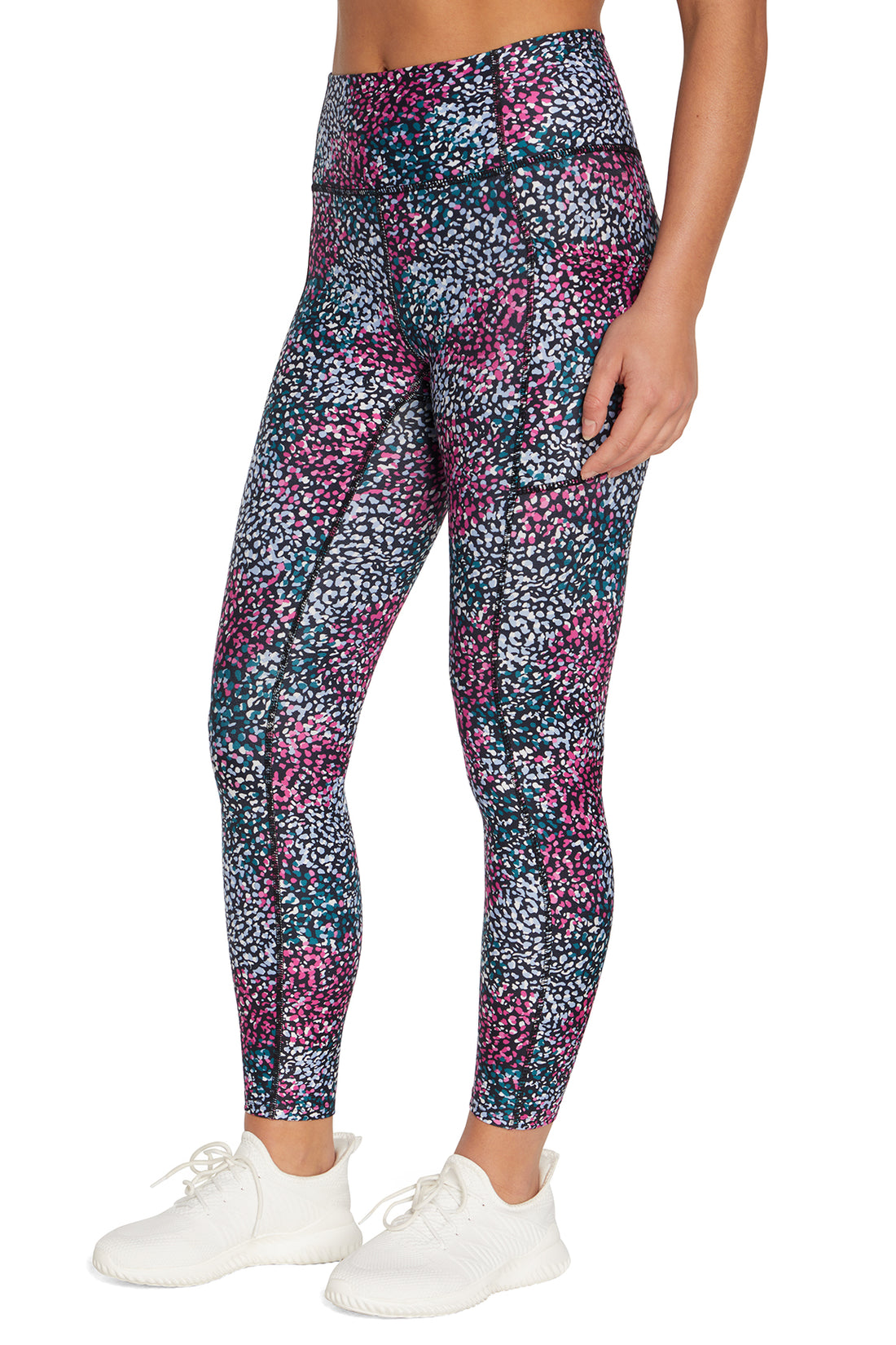 Mia 25&quot; Legging (Rose Violet Speckle Mix)