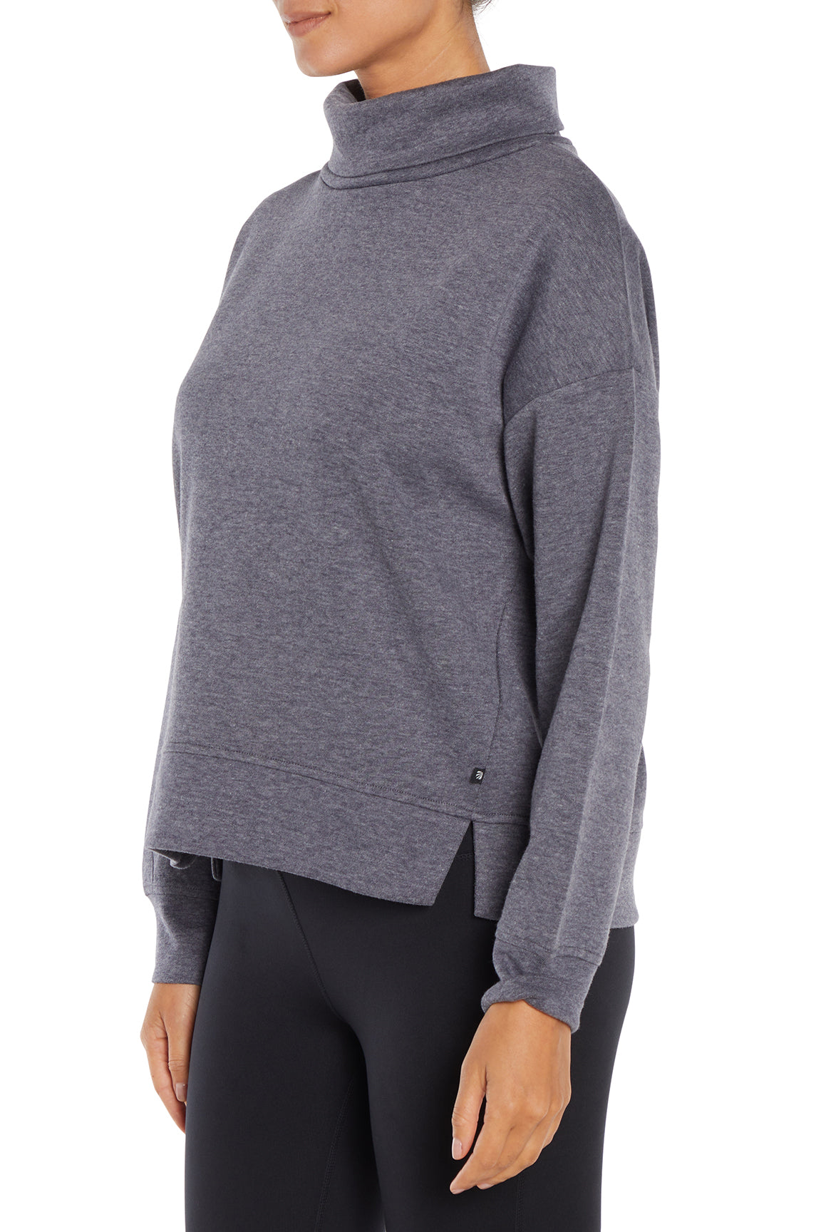 Alana Pullover (H. Graphite)