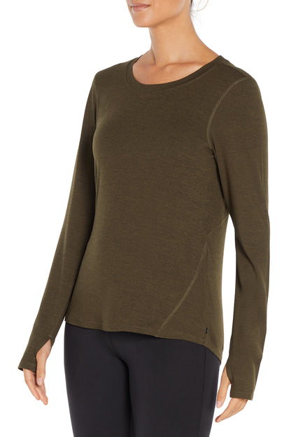 Dana Long Sleeve Top (H. Rosin)