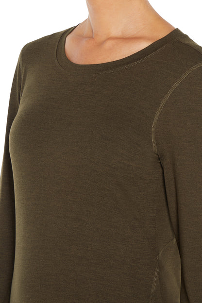 Dana Long Sleeve Top (H. Rosin)