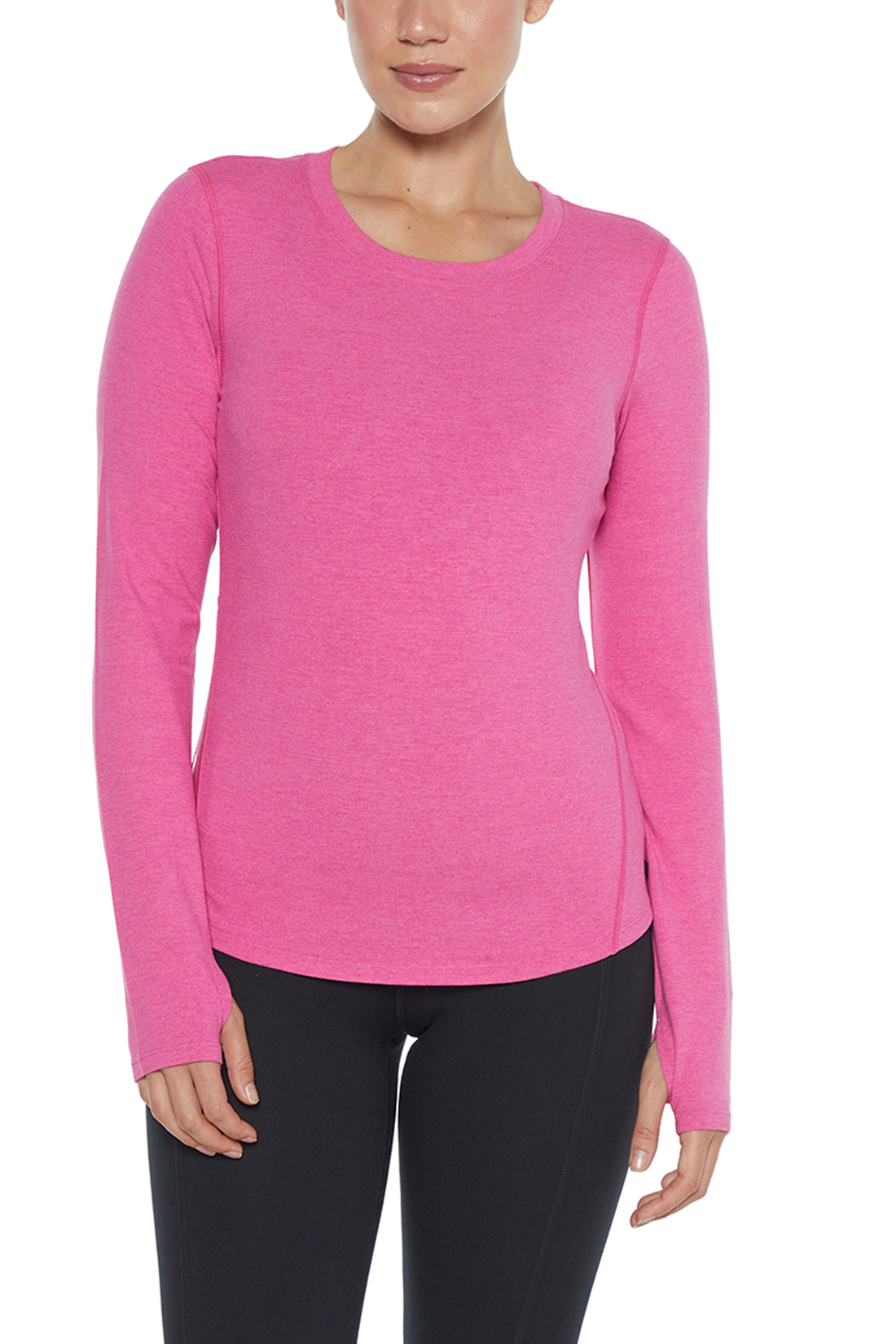 Dana Long Sleeve Top (H. Rose Violet)