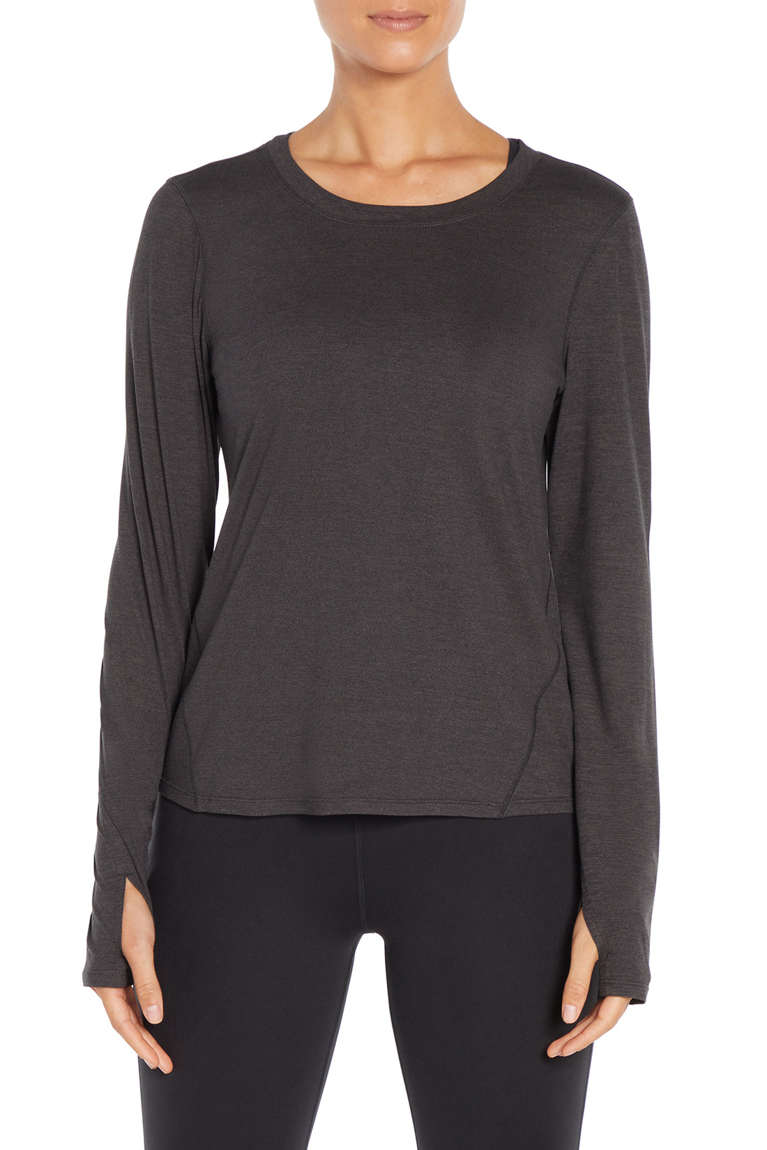 Dana Long Sleeve Top (H. Phantom)