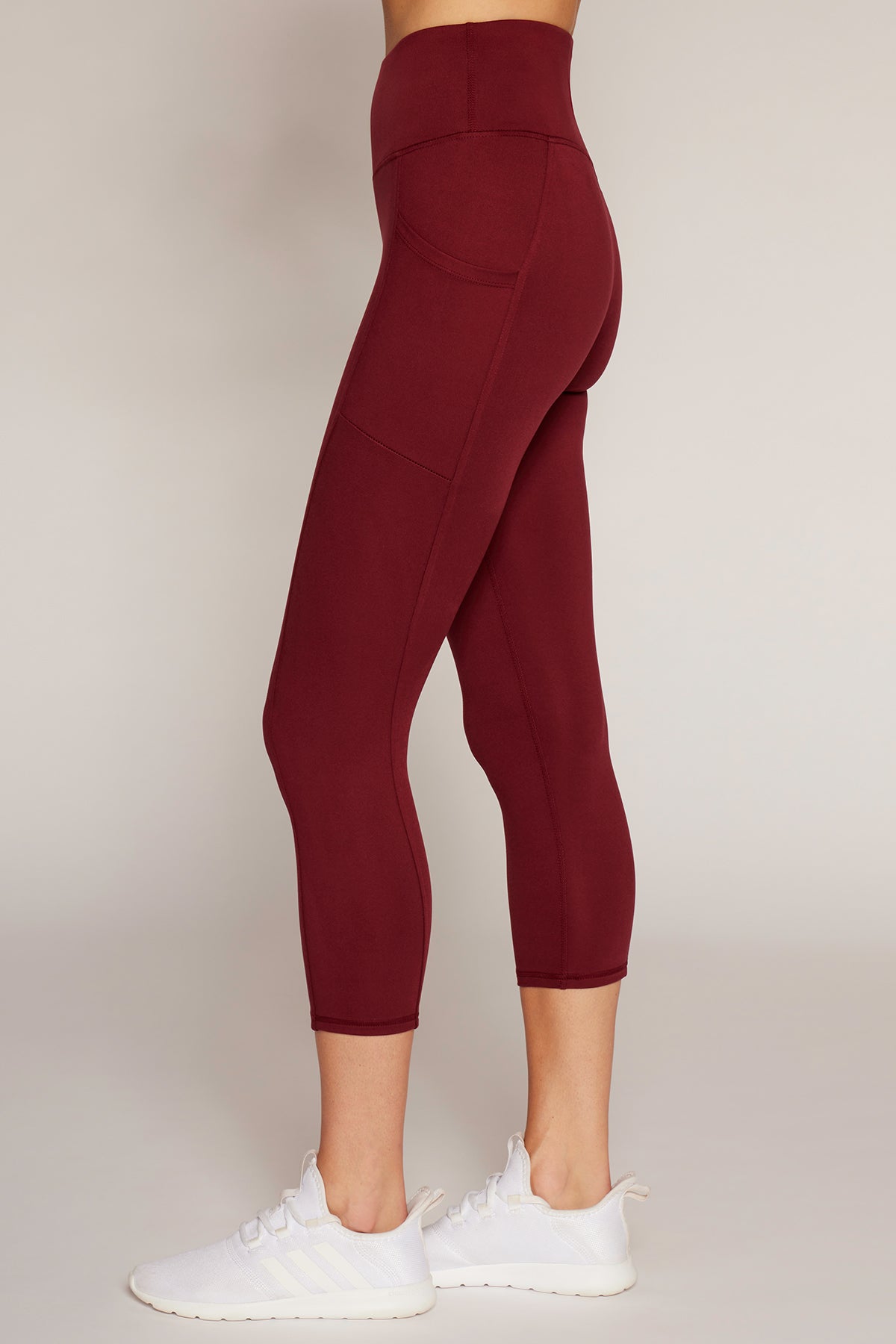 Drew Tummy Control Pocket Mid Calf (Zinfandel)