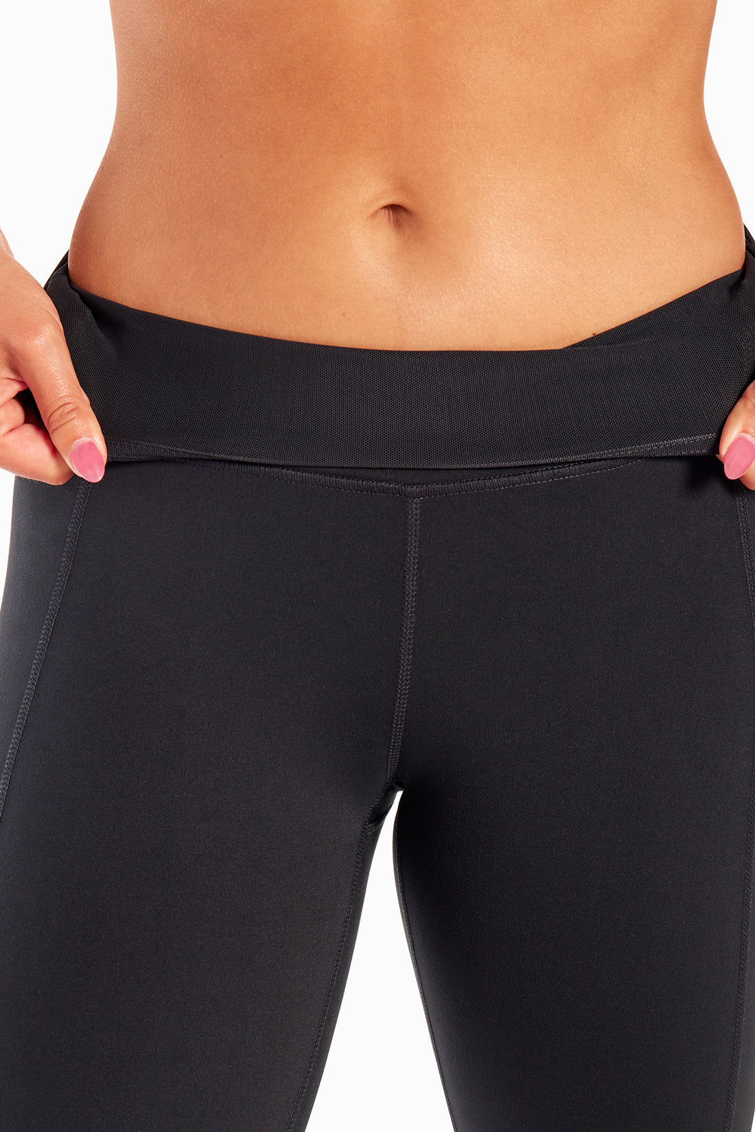 High Rise Tummy Control Legging (Black)