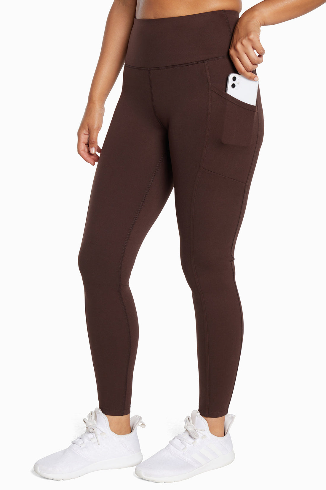 Cameron High Waist Legging (Chocolate Plum)