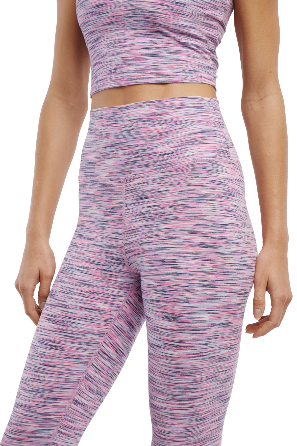 Easy 25&quot; Legging (Rose Violet Spacedye)