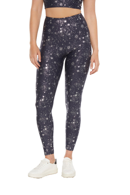 Marley Legging (Graphite Foil Starry Night)