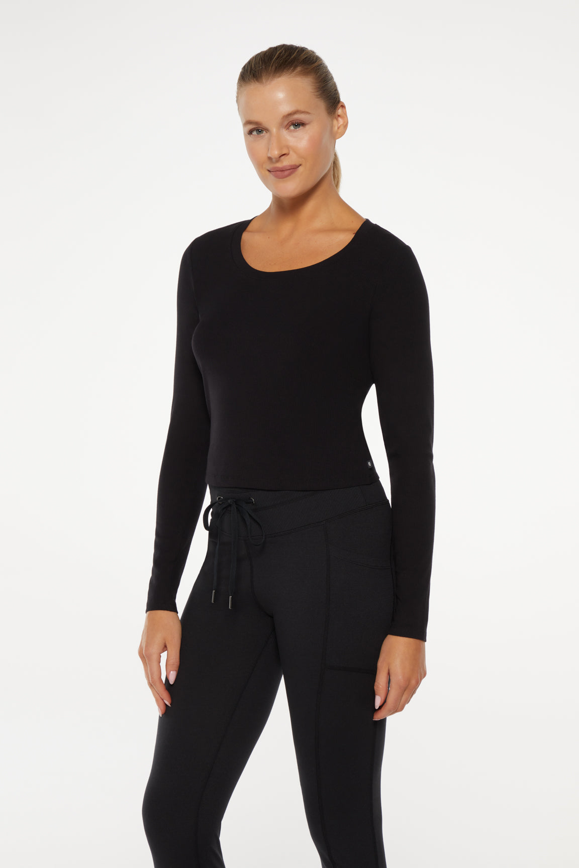 Harley Long Sleeve Top (Black)