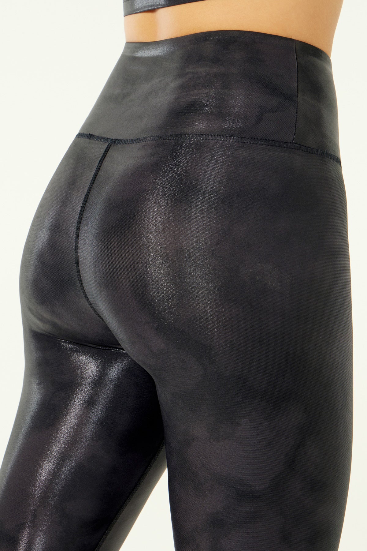SPANX® Faux Leather Leggings Pants 2437 Large